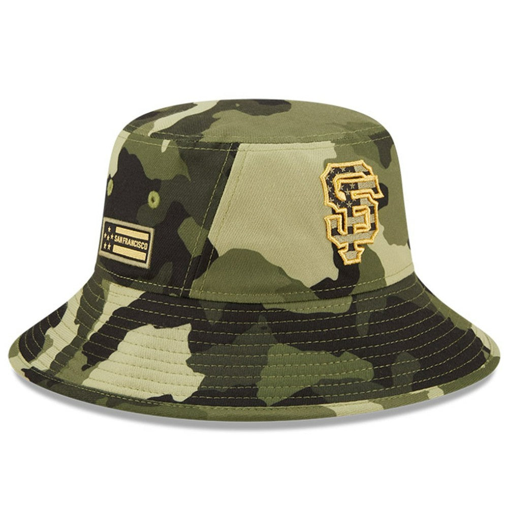 San Francisco Giants New Era 2022 Armed Forces Day Bucket Hat - MLB Hats