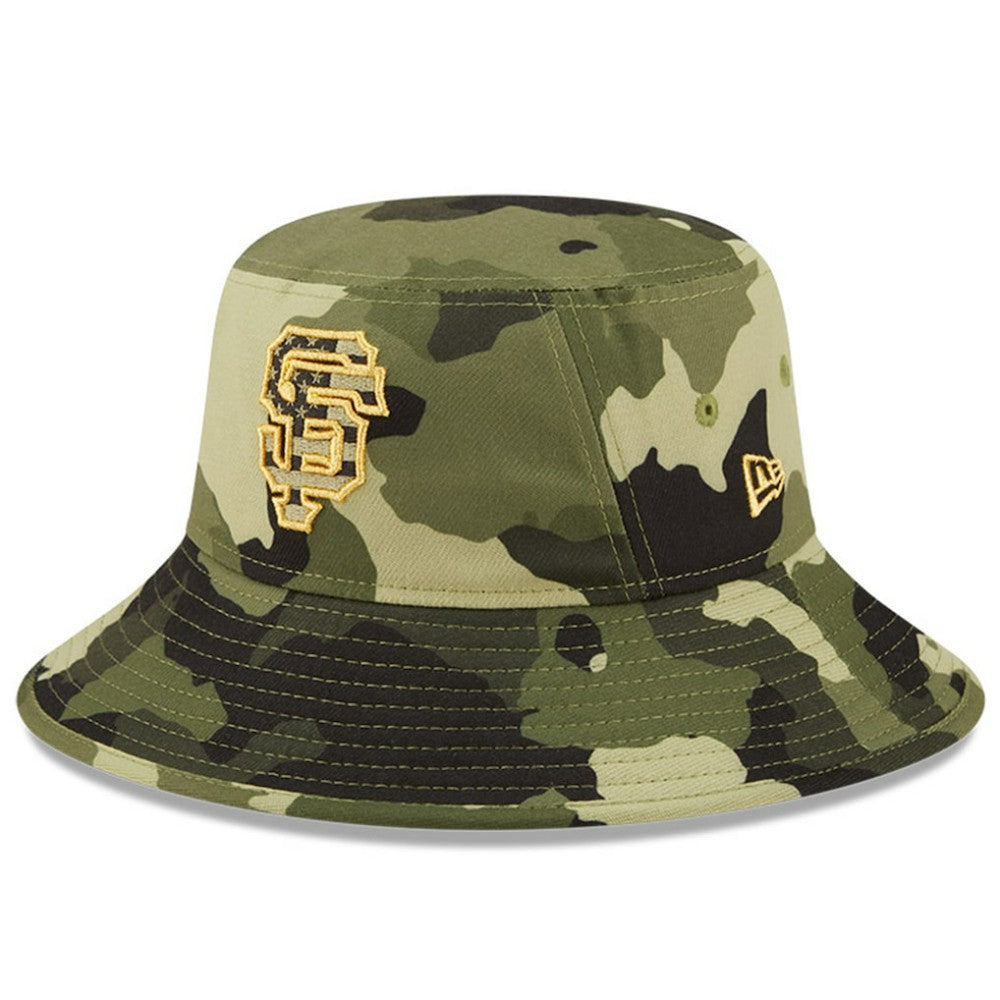 San Francisco Giants New Era 2022 Armed Forces Day Bucket Hat - MLB Hats