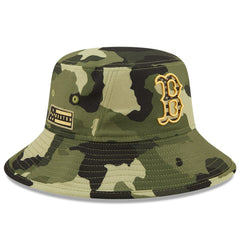 Boston Red Sox New Era 2022 Armed Forces Day Bucket Hat - MLB Hats