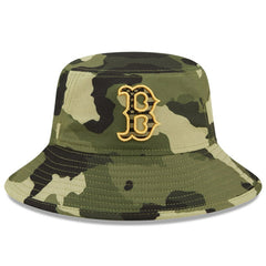 Boston Red Sox New Era 2022 Armed Forces Day Bucket Hat - MLB Hats