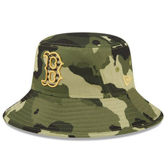 Boston Red Sox New Era 2022 Armed Forces Day Bucket Hat - MLB Hats