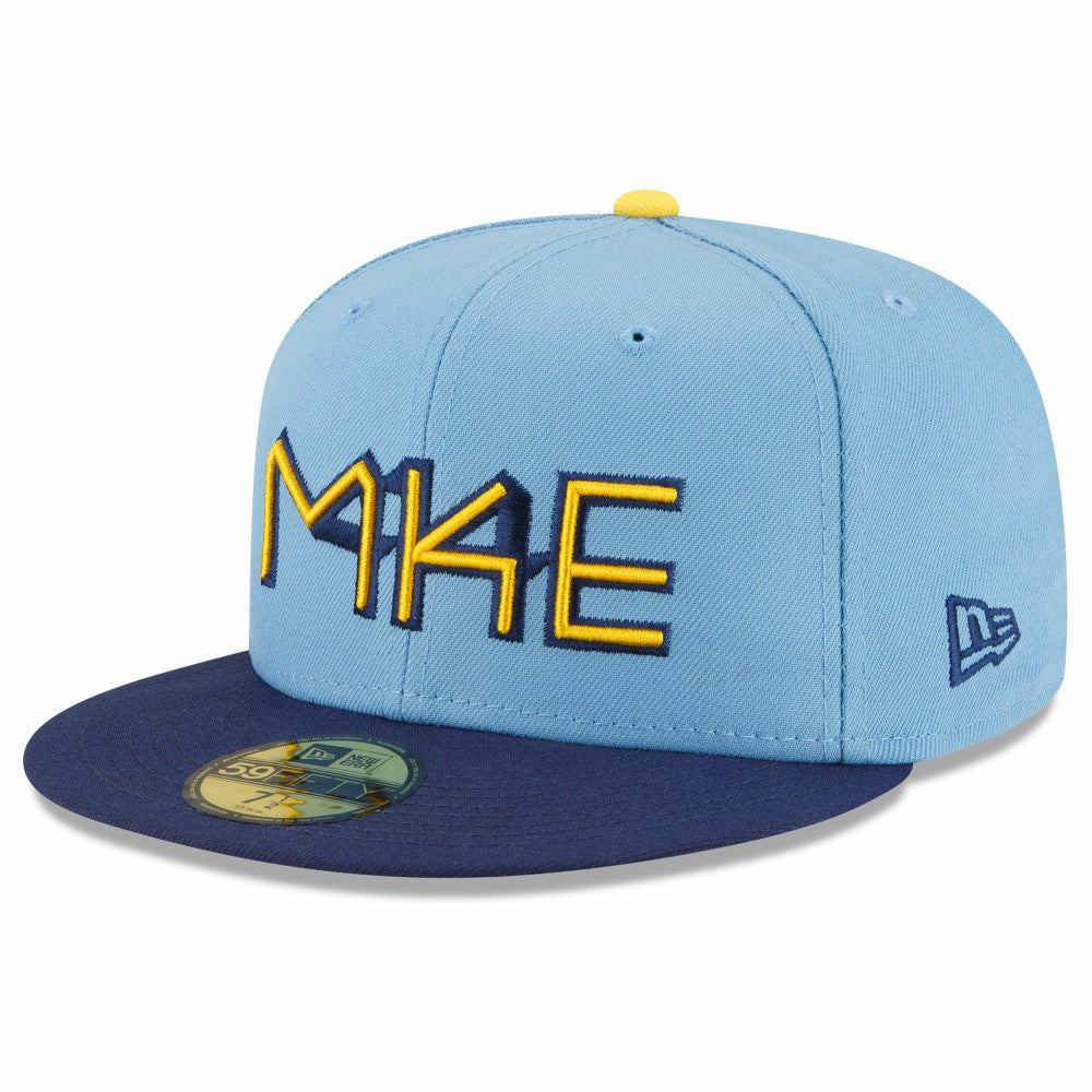 Milwaukee Brewers New Era 2022 City Connect 59FIFTY Fitted Hat - MLB Hats