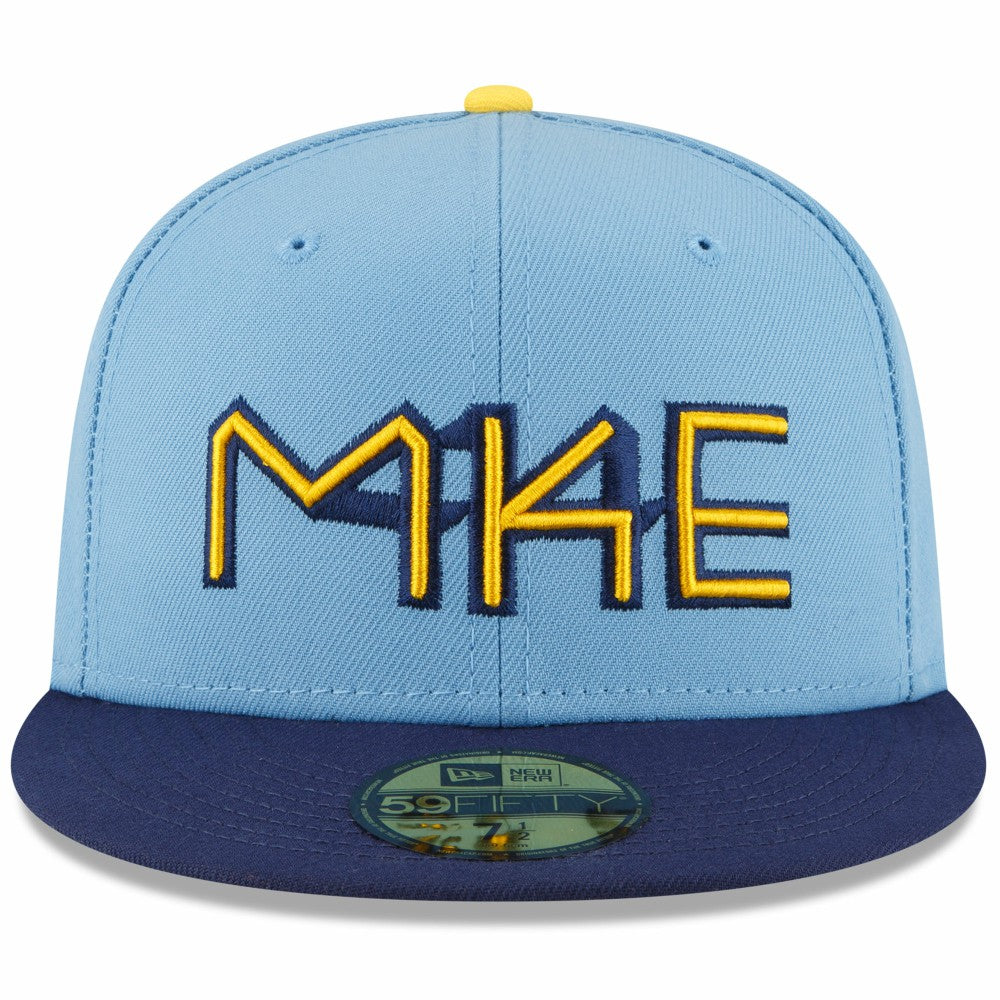 Milwaukee Brewers New Era 2022 City Connect 59FIFTY Fitted Hat - MLB Hats