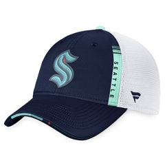 Seattle Kraken Fanatics 2022 NHL Draft Authentic Pro On Stage Trucker Adjustable Hat -  NHL Hats