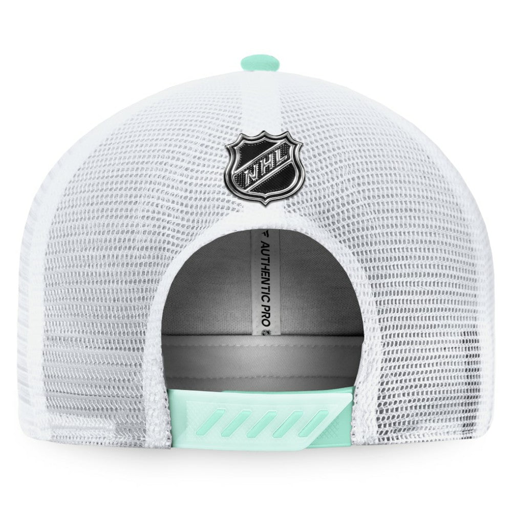Seattle Kraken Fanatics 2022 NHL Draft Authentic Pro On Stage Trucker Adjustable Hat -  NHL Hats