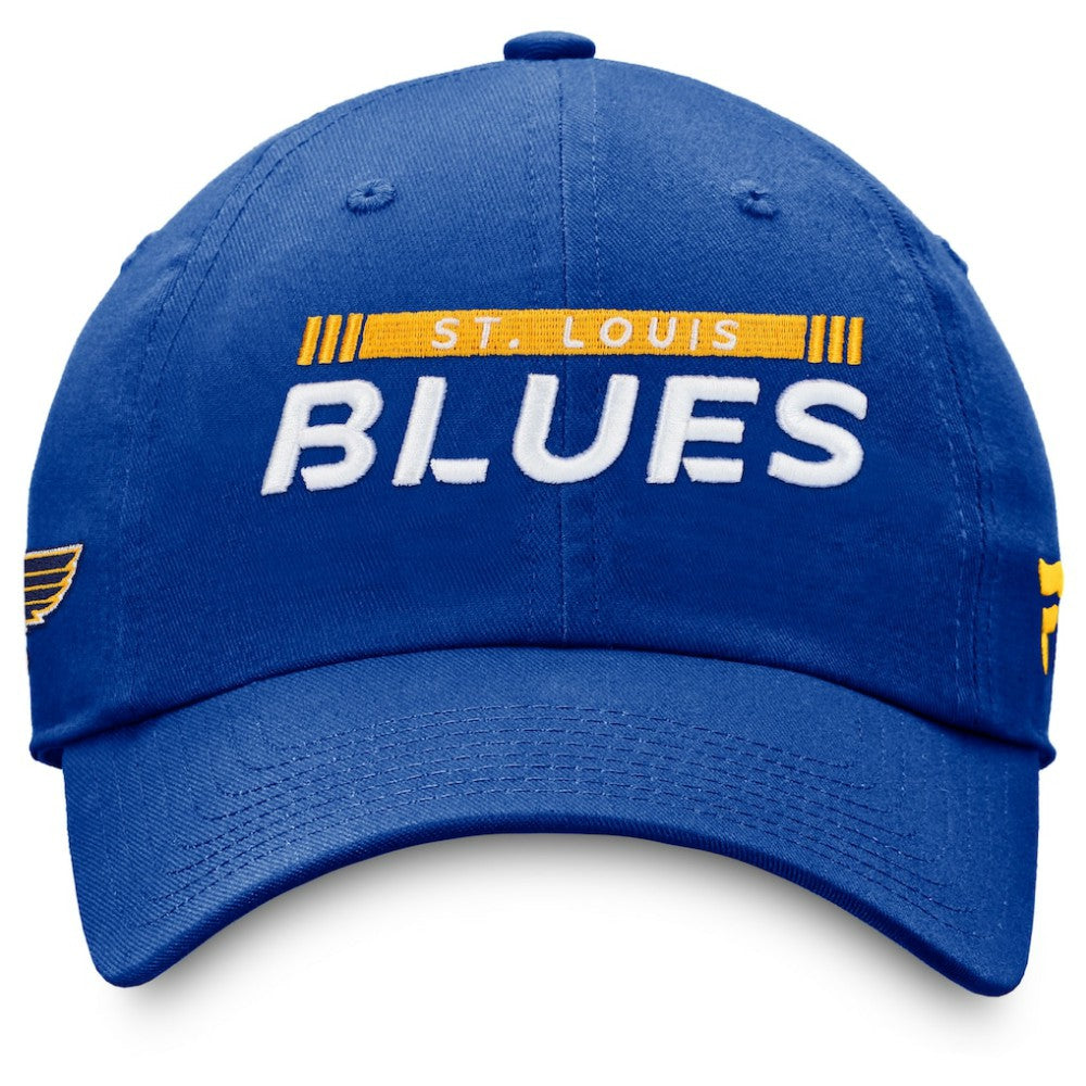 St. Louis Blues Fanatics Authentic Pro Rink Adjustable Hat -  NHL Hats