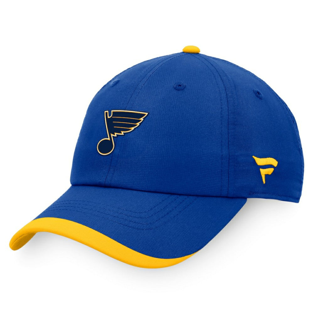 St. Louis Blues Fanatics Authentic Pro Rink Pinnacle Adjustable Hat -  NHL Hats