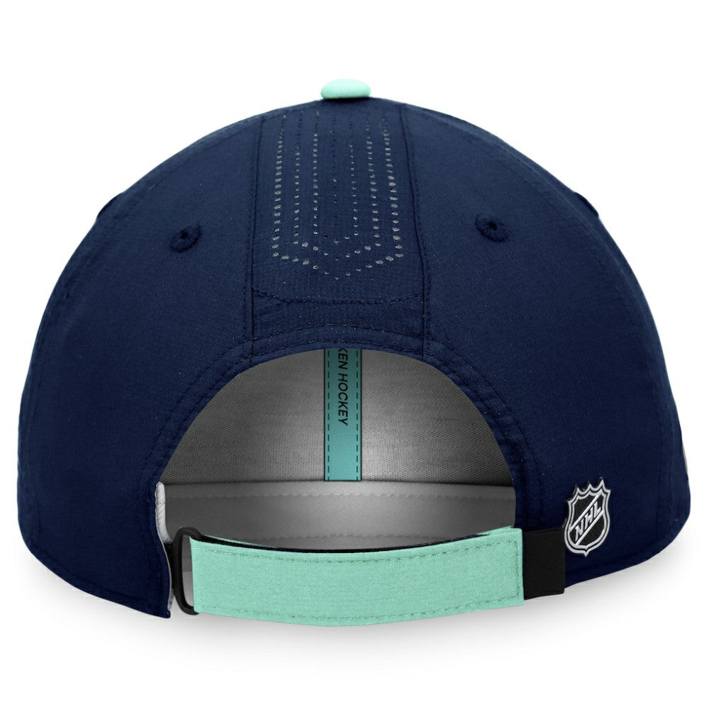 Seattle Kraken Fanatics Authentic Pro Rink Pinnacle Adjustable Hat -  NHL Hats