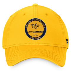 Nashville Predators Fanatics 2022 Authentic Pro Training Camp Flex Hat -  NHL Hats