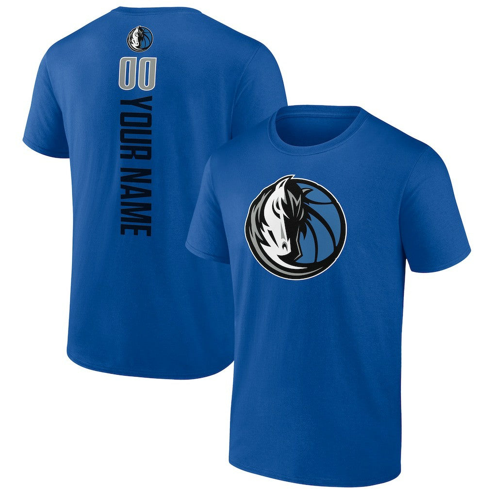Blue Dallas Mavericks Personalized Playmaker Team T-Shirt sale | NBA