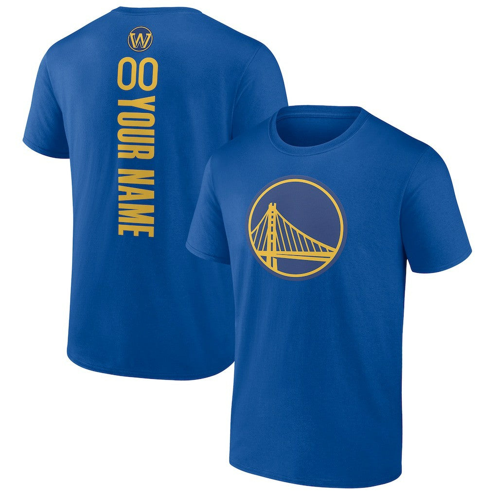 Royal Golden State Warriors Personalized Playmaker Team T-Shirt sale | NBA