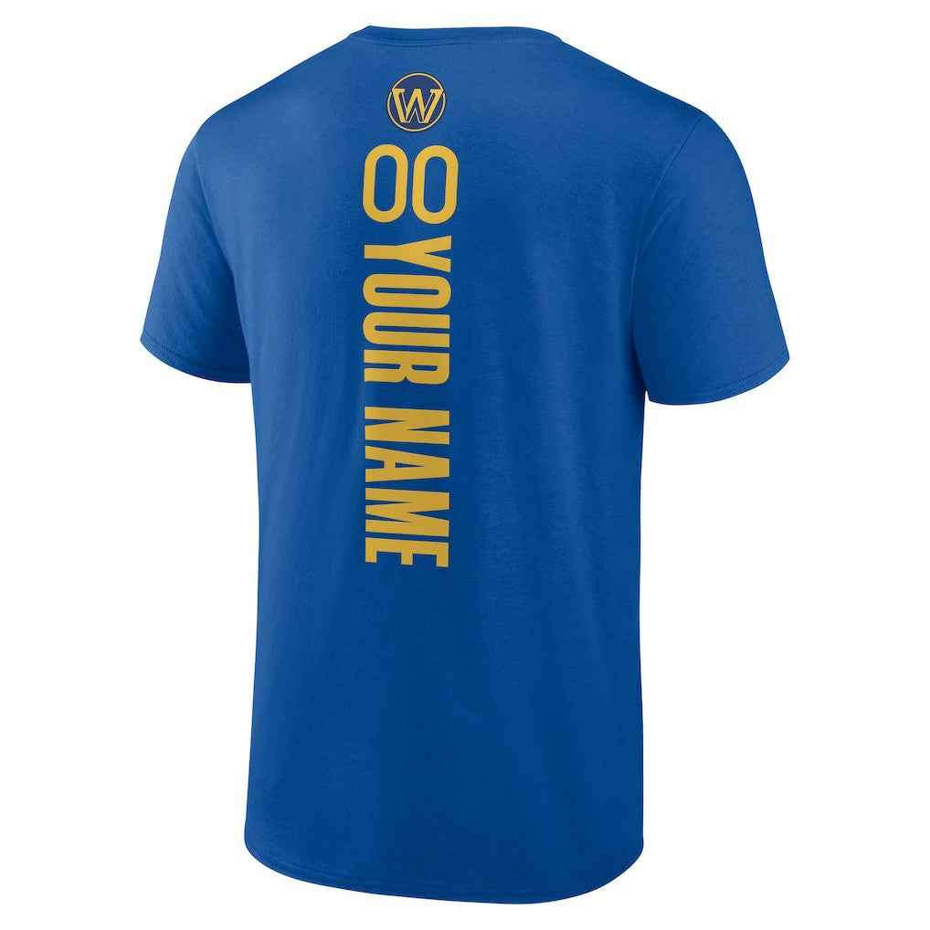 Royal Golden State Warriors Personalized Playmaker Team T-Shirt sale | NBA