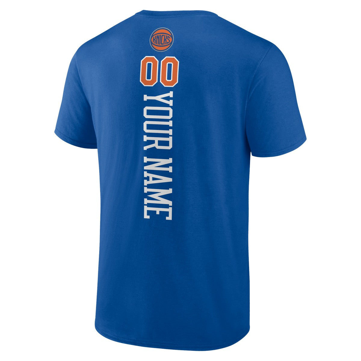 Blue New York Knicks Personalized Playmaker Team T-Shirt | NBA