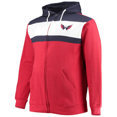 Alexander Ovechkin Washington Capitals Profile Big & Tall Colorblock Full-Zip Hoodie -  NHL Hoodies