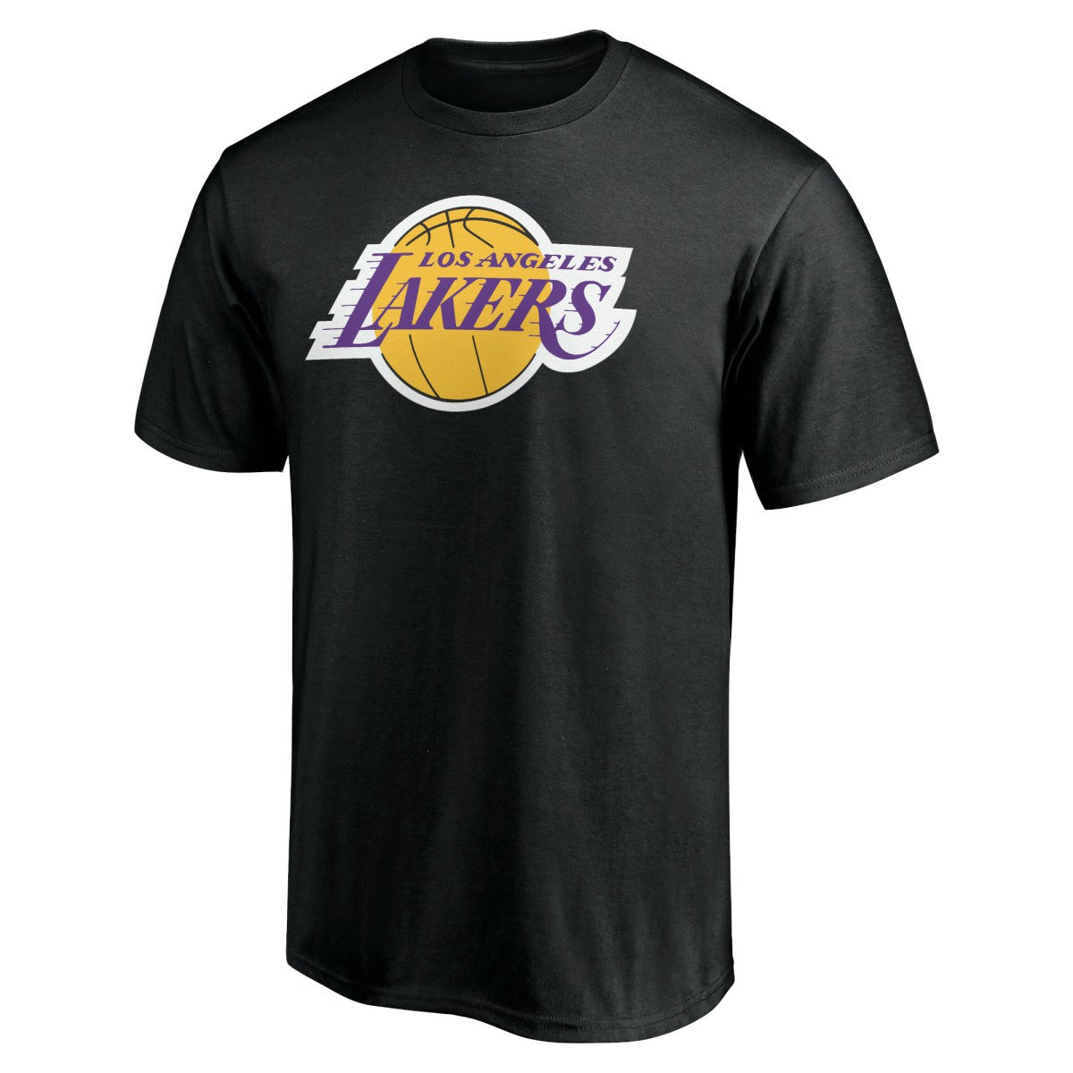 Black LeBron James Los Angeles Lakers #6 Playmaker Name & Number T-Shirt | NBA
