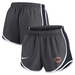 Chicago Bears Women's Team Logo Performance Tempo Shorts | NFL Online