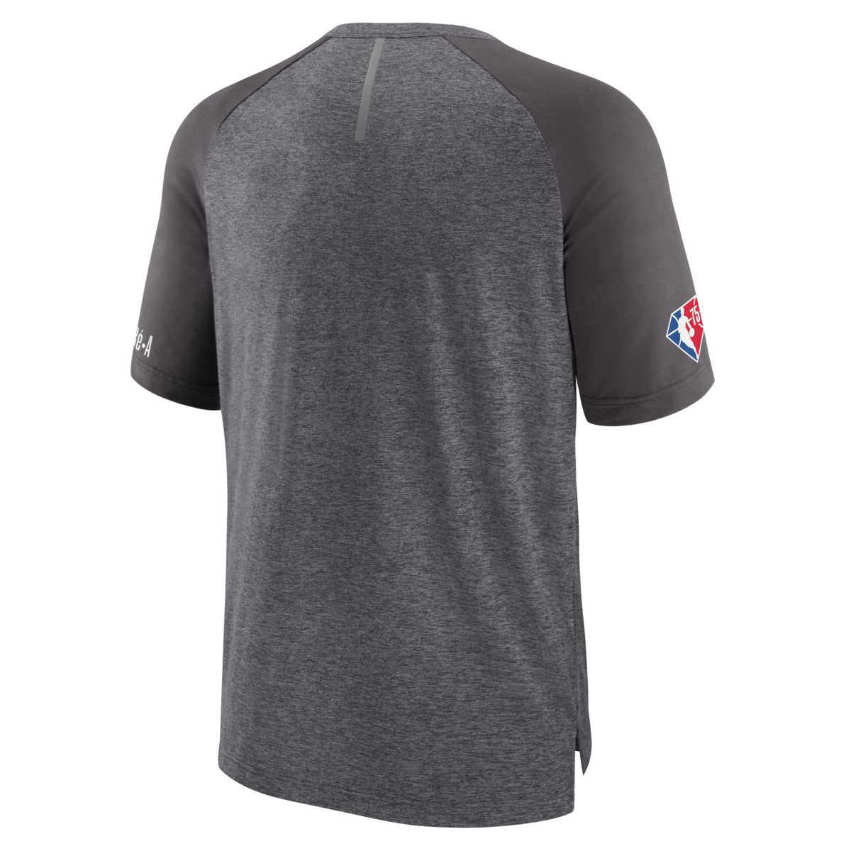 Heathered Gray Portland Trail Blazers 2022 Noches Ene-Be-A Core Shooting Raglan T-Shirt | NBA