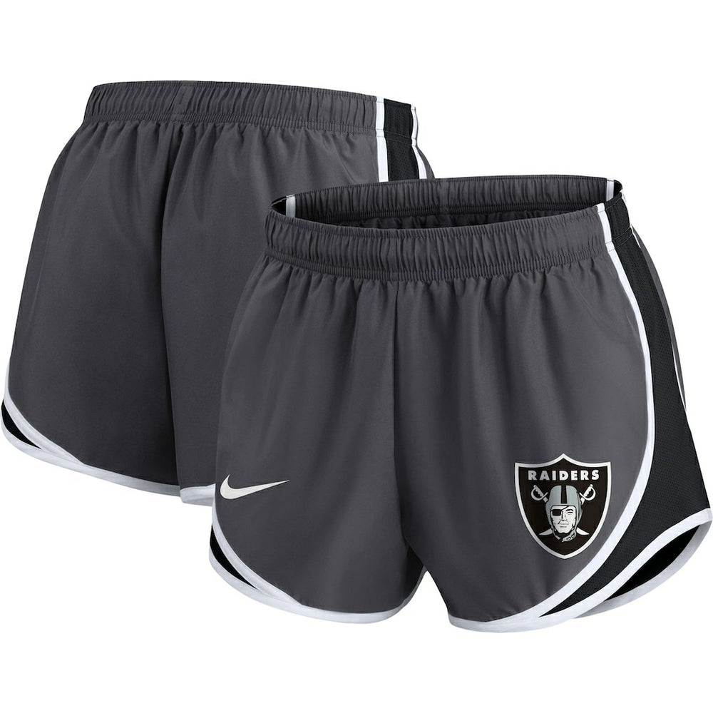 Las Vegas Raiders Women's Plus Size Logo Performance Tempo Shorts | NFL On sale