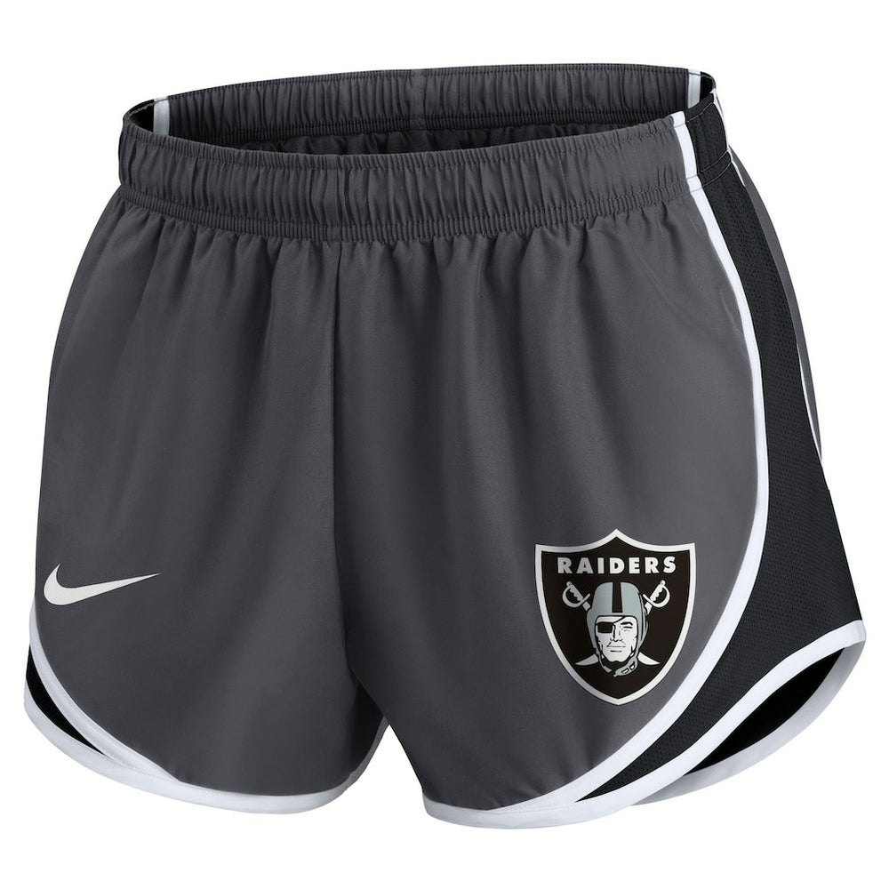Las Vegas Raiders Women's Plus Size Logo Performance Tempo Shorts | NFL On sale