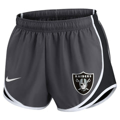 Las Vegas Raiders Women's Plus Size Logo Performance Tempo Shorts | NFL On sale