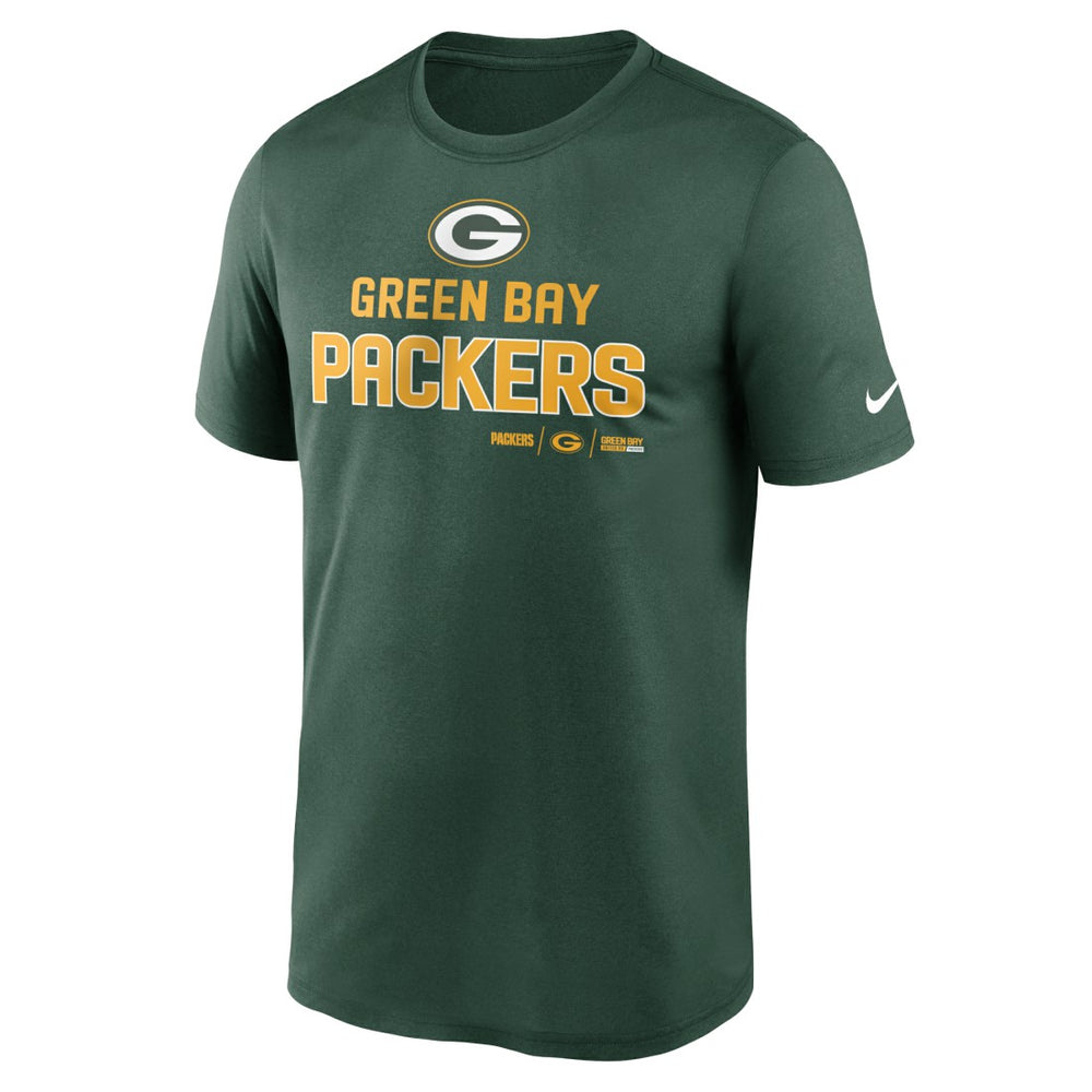 Green Bay Packers Legend Community Performance T-Shirt | NFL Discount