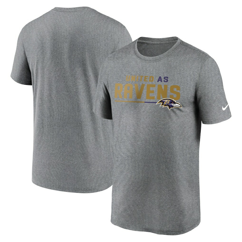 Baltimore Ravens Legend Team Shoutout Performance T-Shirt | NFL US