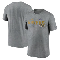 Baltimore Ravens Legend Team Shoutout Performance T-Shirt | NFL US
