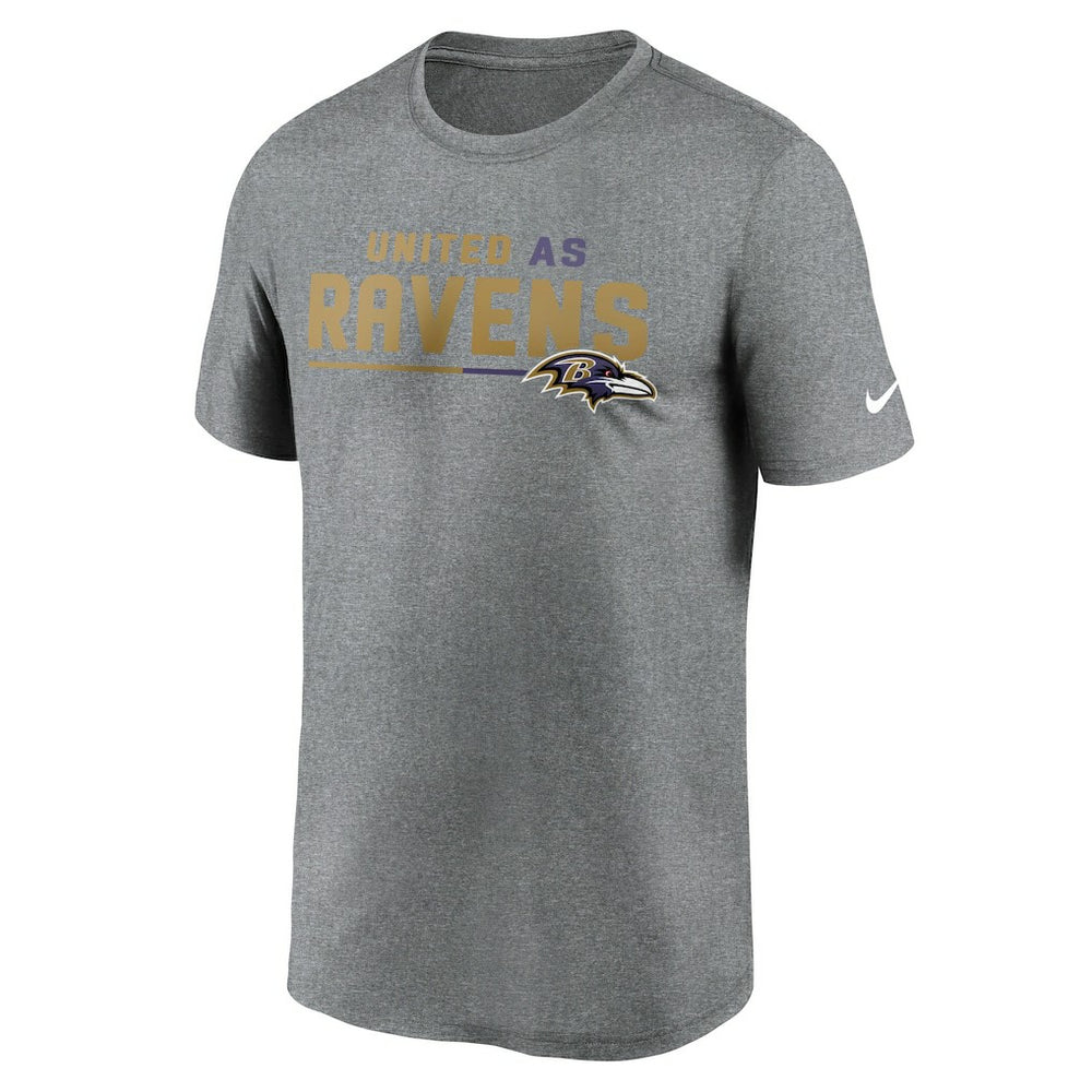 Baltimore Ravens Legend Team Shoutout Performance T-Shirt | NFL US