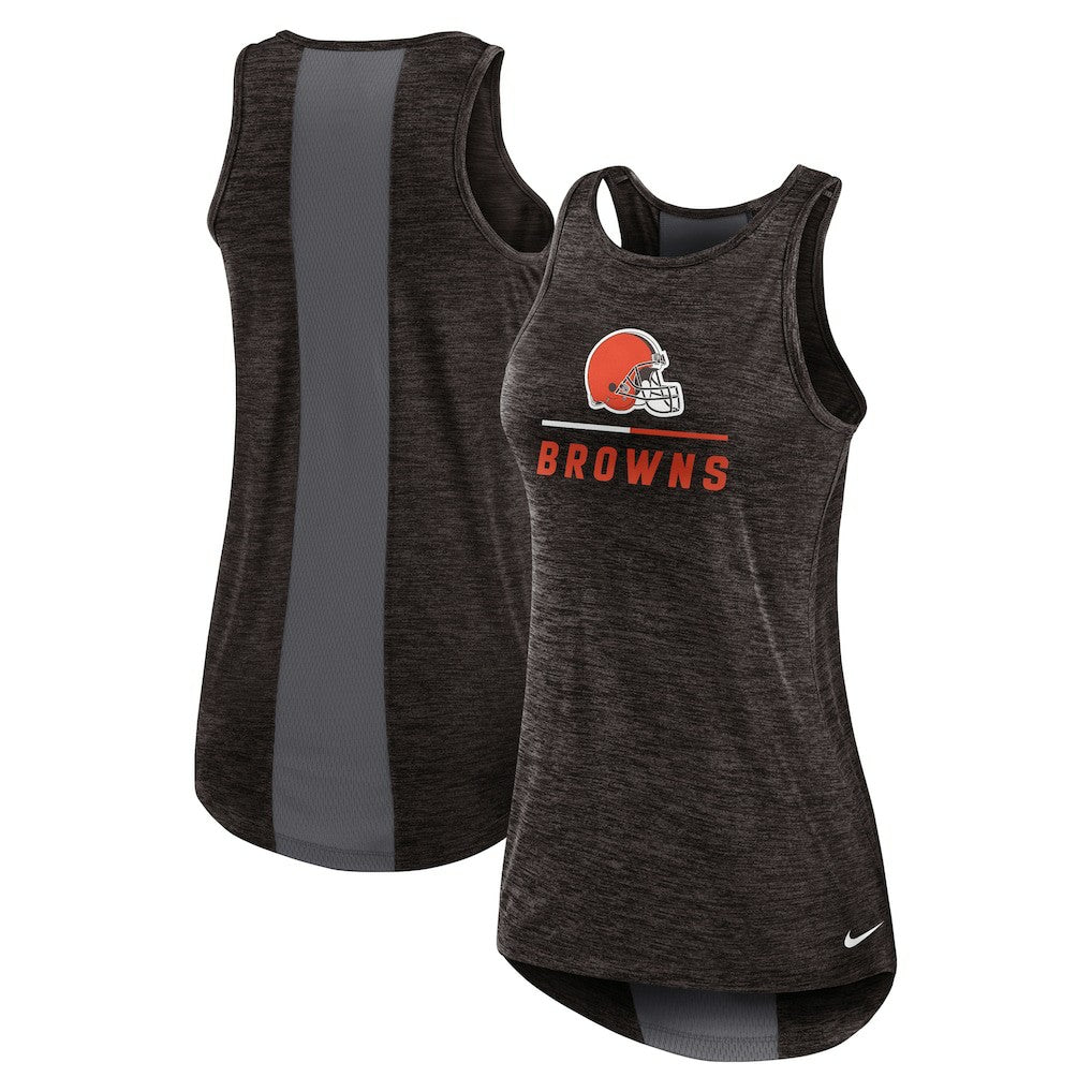 Cleveland Browns Women's High Neck Performance Tank Top | NFL Hot