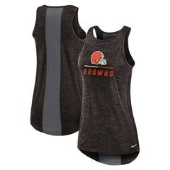 Cleveland Browns Women's High Neck Performance Tank Top | NFL Hot