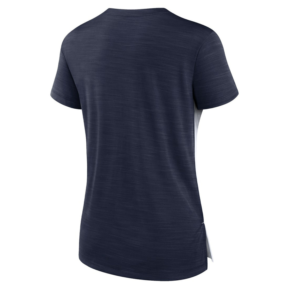 Tennessee Titans Women's Impact Exceed Performance Notch Neck T-Shirt | NFL US