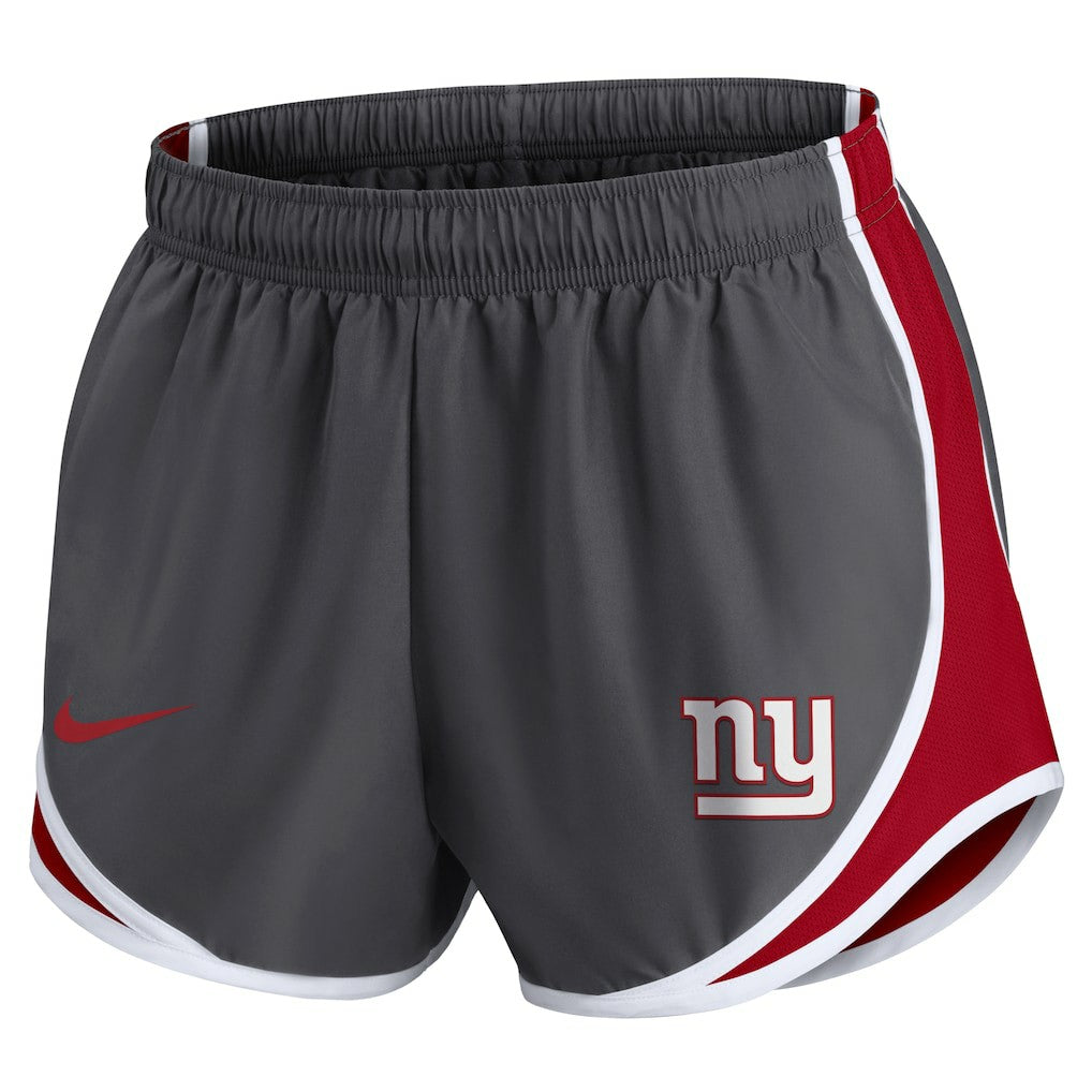 New York Giants Women's Team Logo Performance Tempo Shorts | NFL Discount