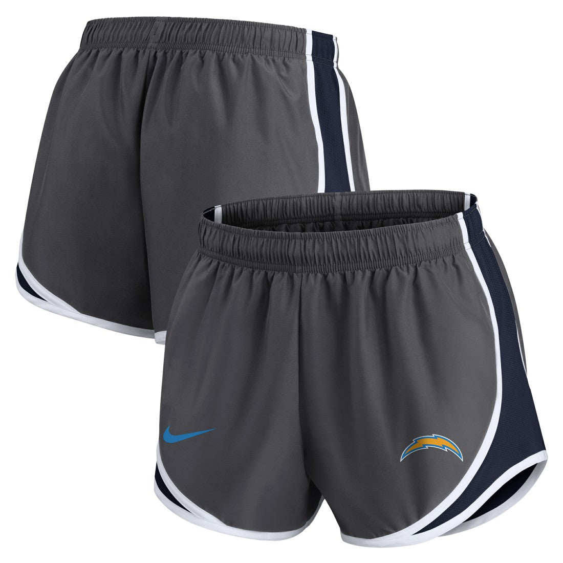 Los Angeles Chargers Women's Team Logo Performance Tempo Shorts | NFL Outlet