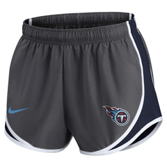 Tennessee Titans Women's Team Logo Performance Tempo Shorts | NFL Outlet