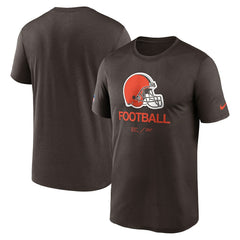 Cleveland Browns Sideline Infograph Performance T-Shirt | NFL On sale