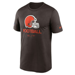 Cleveland Browns Sideline Infograph Performance T-Shirt | NFL On sale