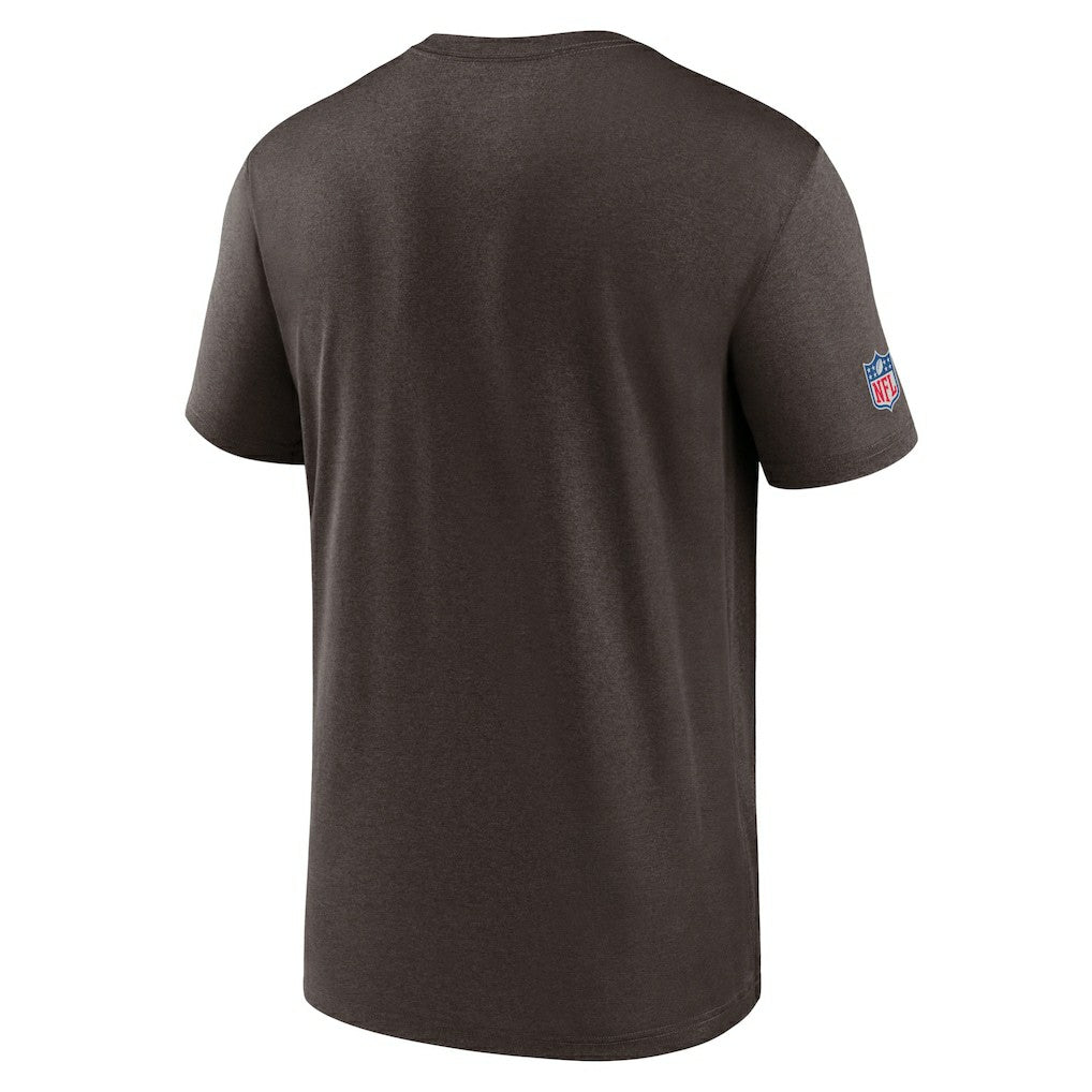 Cleveland Browns Sideline Infograph Performance T-Shirt | NFL On sale