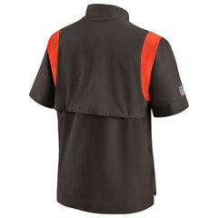Cleveland Browns Sideline Coaches Chevron Lockup Pullover Top | NFL US