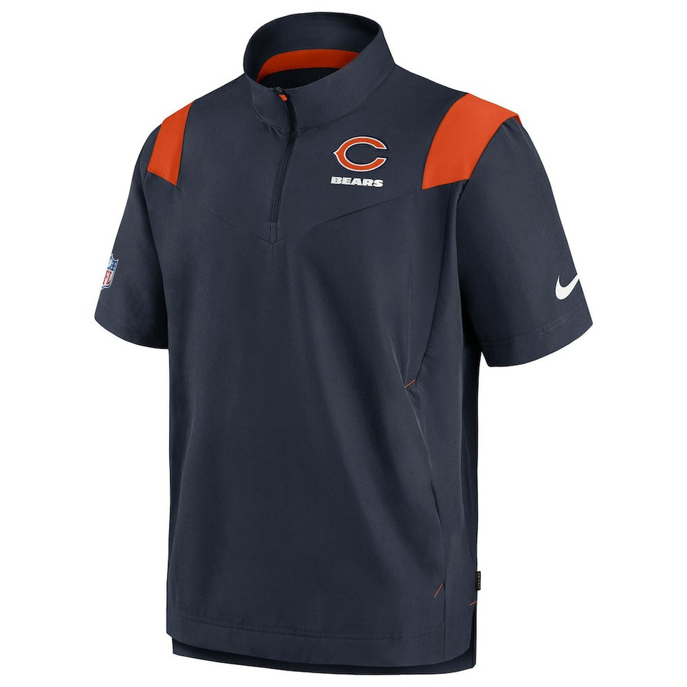 Chicago Bears Sideline Coaches Chevron Lockup Pullover Top | NFL Sale