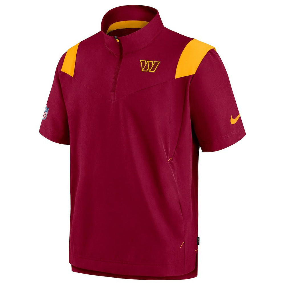 Washington Commanders Sideline Coaches Chevron Lockup Pullover Top | NFL New