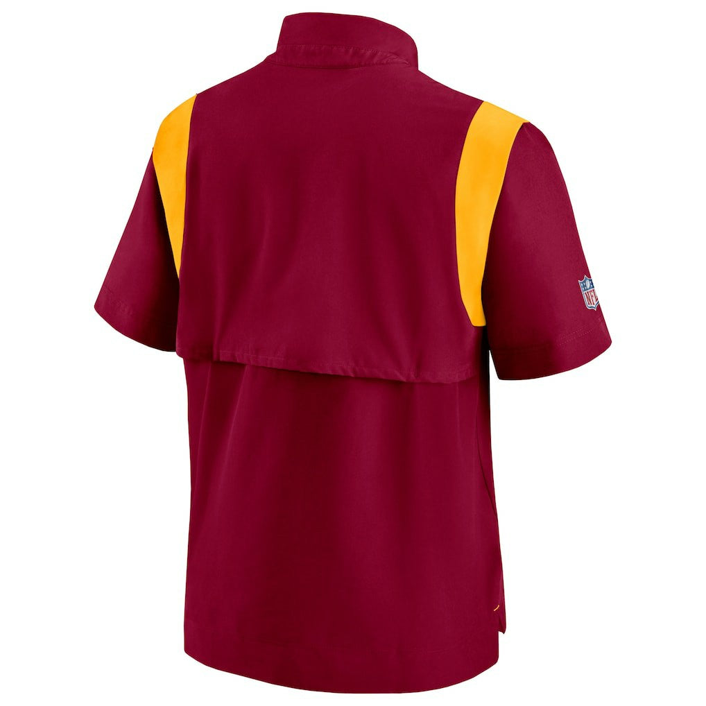 Washington Commanders Sideline Coaches Chevron Lockup Pullover Top | NFL New