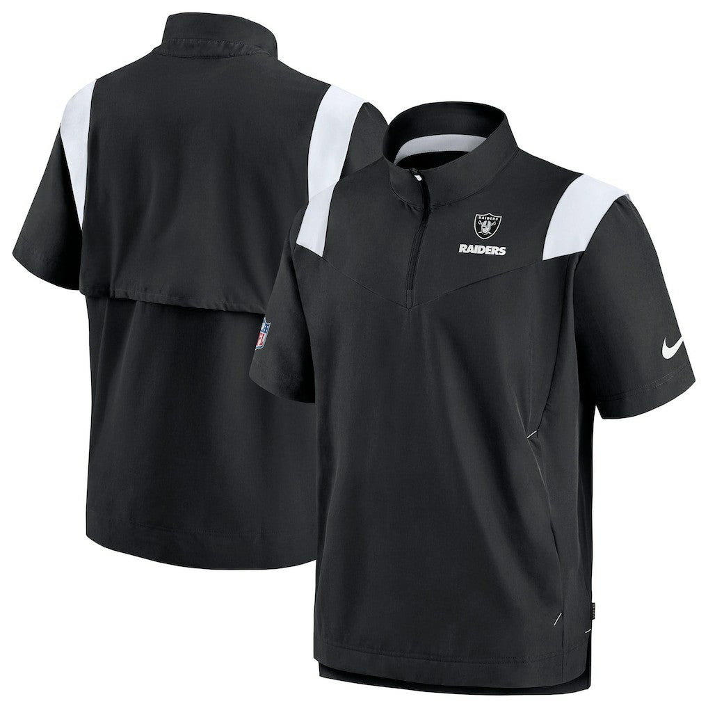 Las Vegas Raiders Sideline Coaches Chevron Lockup Pullover Top | NFL New