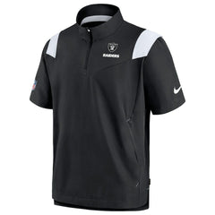 Las Vegas Raiders Sideline Coaches Chevron Lockup Pullover Top | NFL New