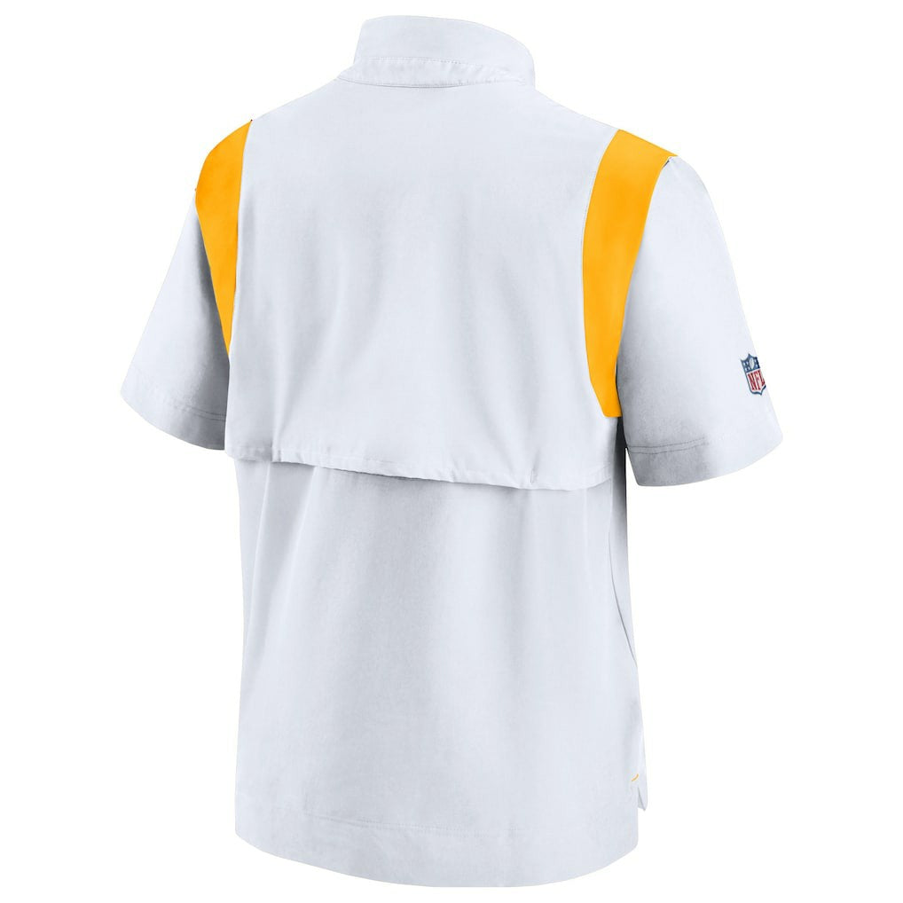 Pittsburgh Steelers Sideline Coaches Chevron Lockup Pullover Top | NFL On sale