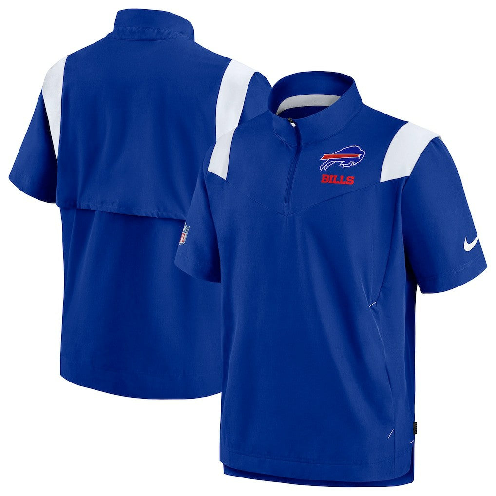 Buffalo Bills Sideline Coaches Chevron Lockup Pullover Top | NFL On sale