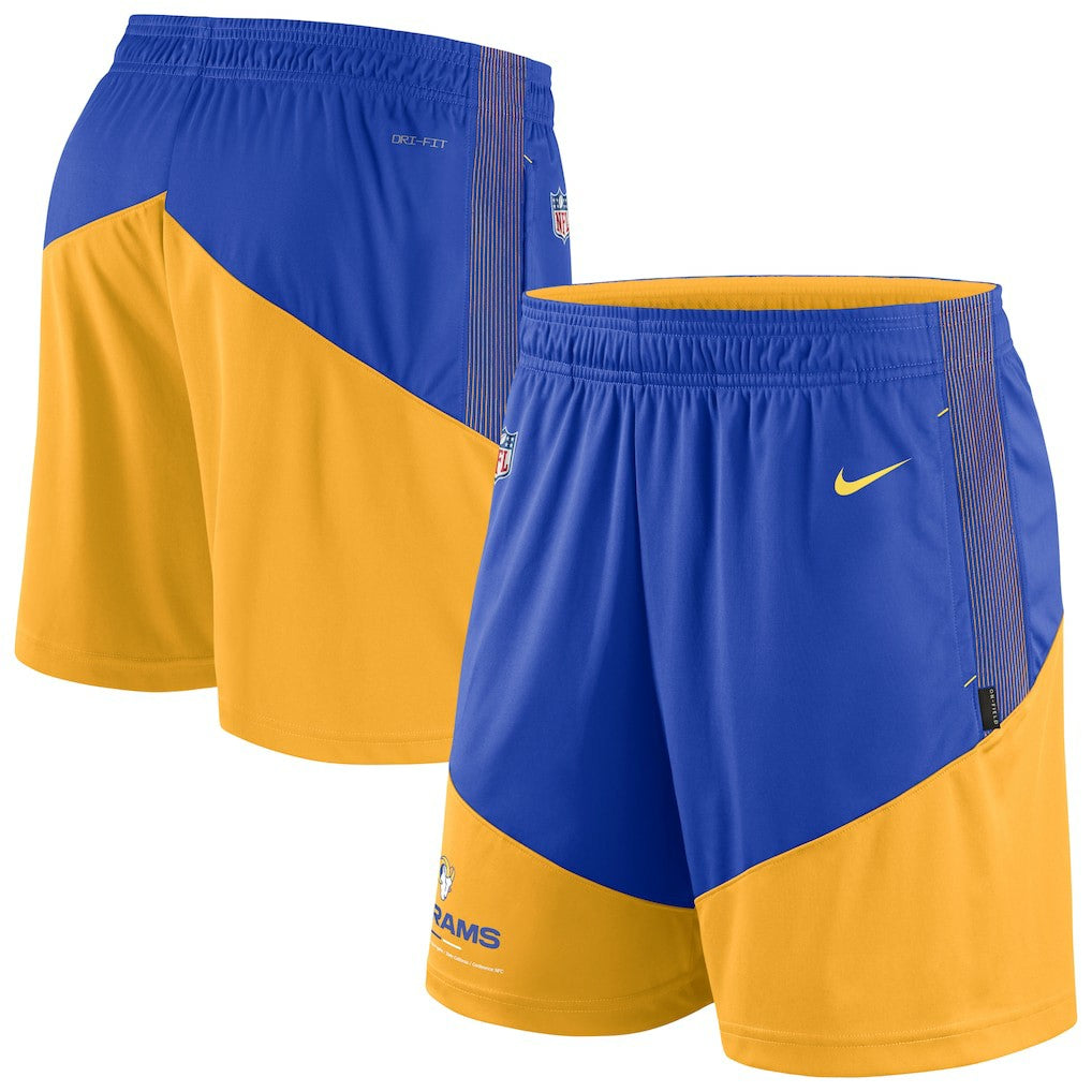 Los Angeles Rams Sideline Primary Lockup Performance Shorts | NFL Near me
