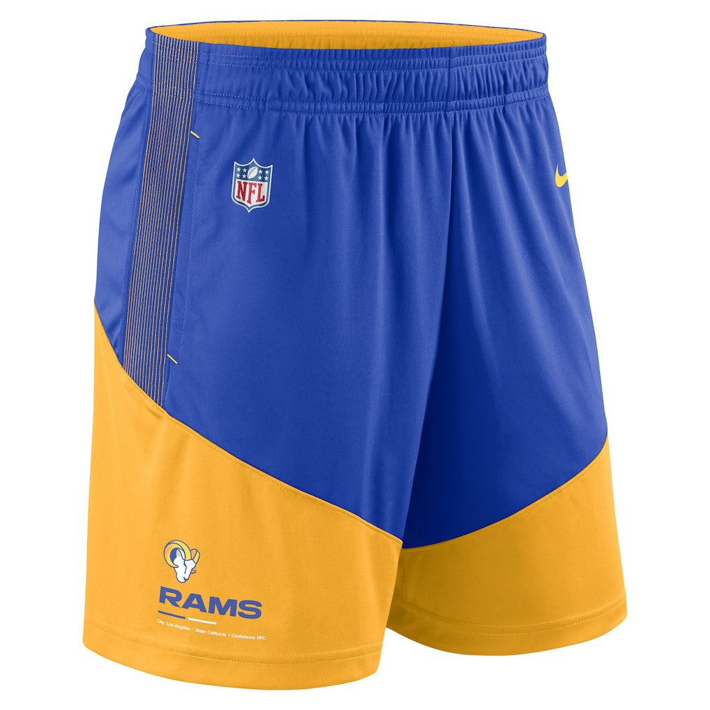 Los Angeles Rams Sideline Primary Lockup Performance Shorts | NFL Near me