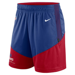 New York Giants Sideline Primary Lockup Performance Shorts | NFL Discount