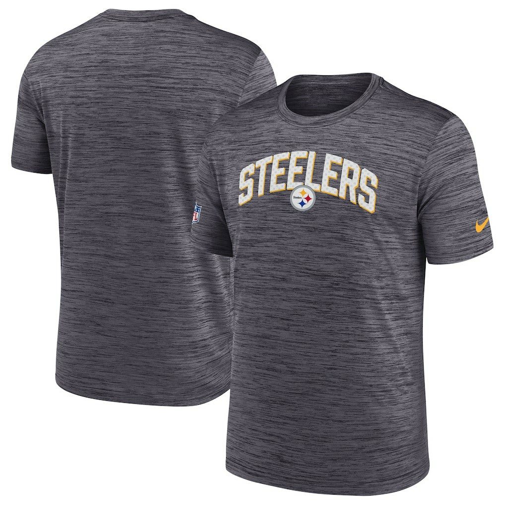 Pittsburgh Steelers Sideline Velocity Athletic Stack Performance T-Shirt | NFL Hot