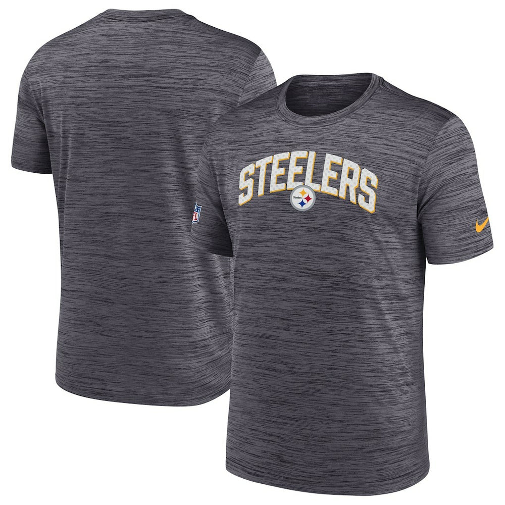 Pittsburgh Steelers Sideline Velocity Athletic Stack Performance T-Shirt | NFL Hot